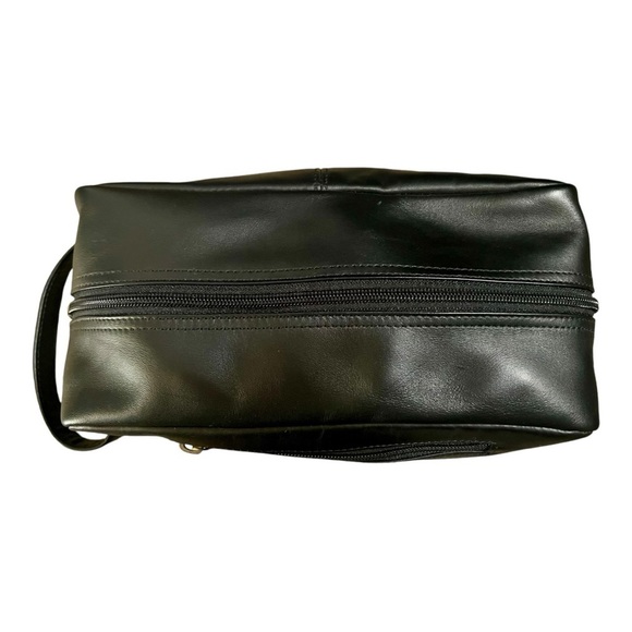 Michael Green Men’s Leather DOPP Bag - Picture 3 of 9